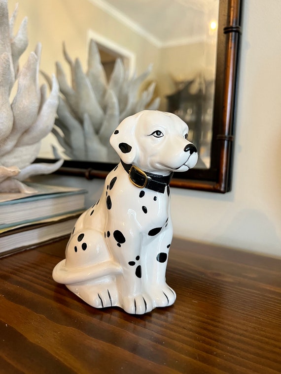 Vintage Dalmatian Realistic Dog Toy Figure Detailed