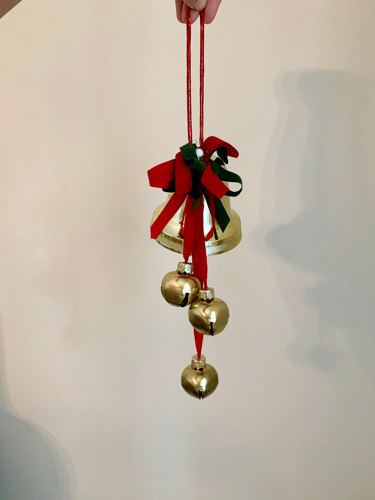 Vintage Brass Sleigh Bells Large Brass Christmas Bell Etsy