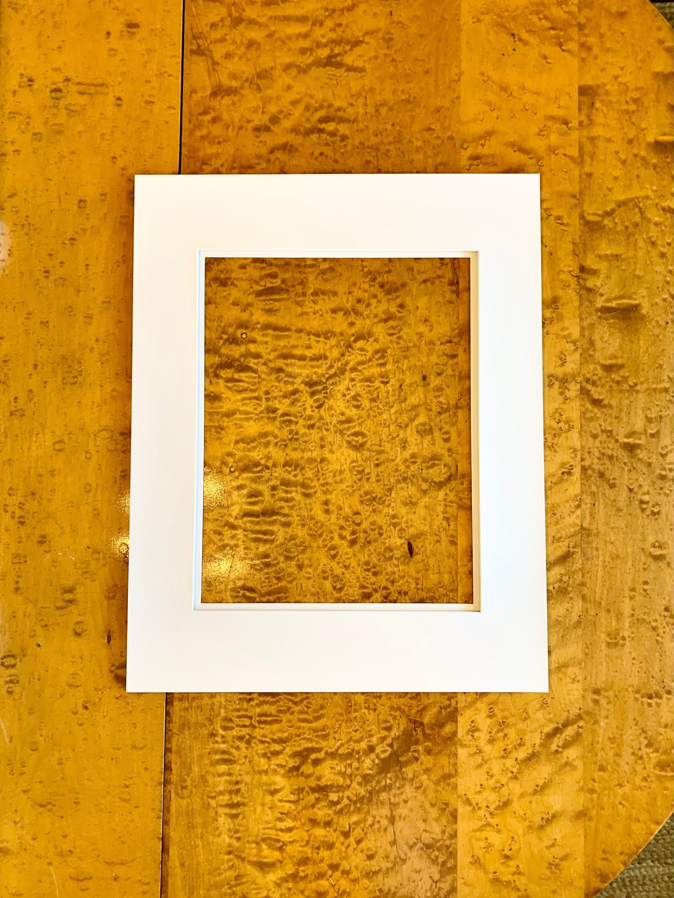 20x30 Mat Bevel Cut for 18x27 Photos - Acid Free Oyster Shell White Precut  Matboard - For Pictures, Photos, Framing - On Sale - Bed Bath & Beyond -  38492317