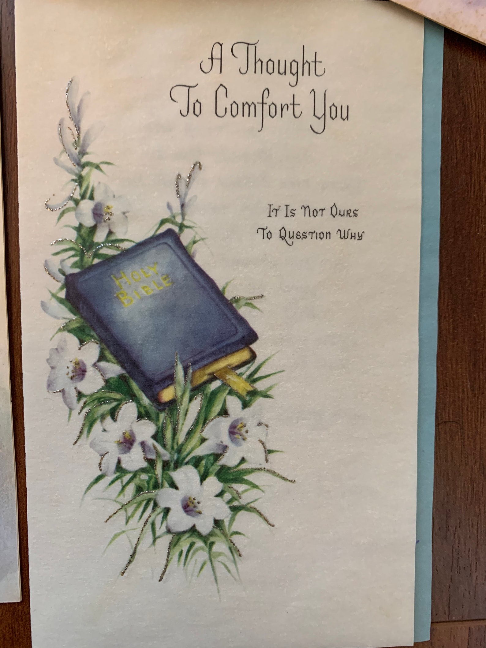 Vintage Sympathy Cards Used 1950s 1960s Sympathy Cards for | Etsy