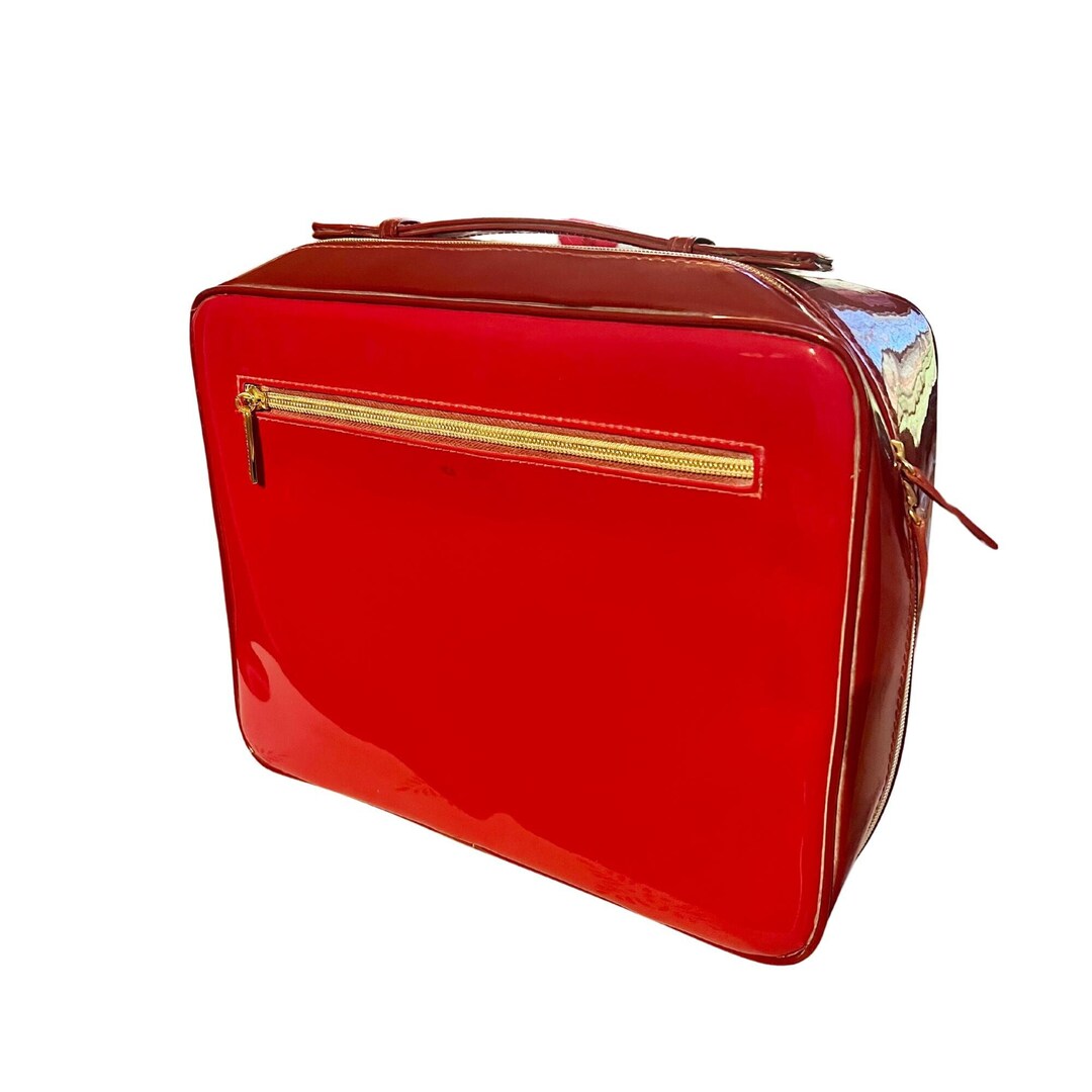 estee lauder red makeup case