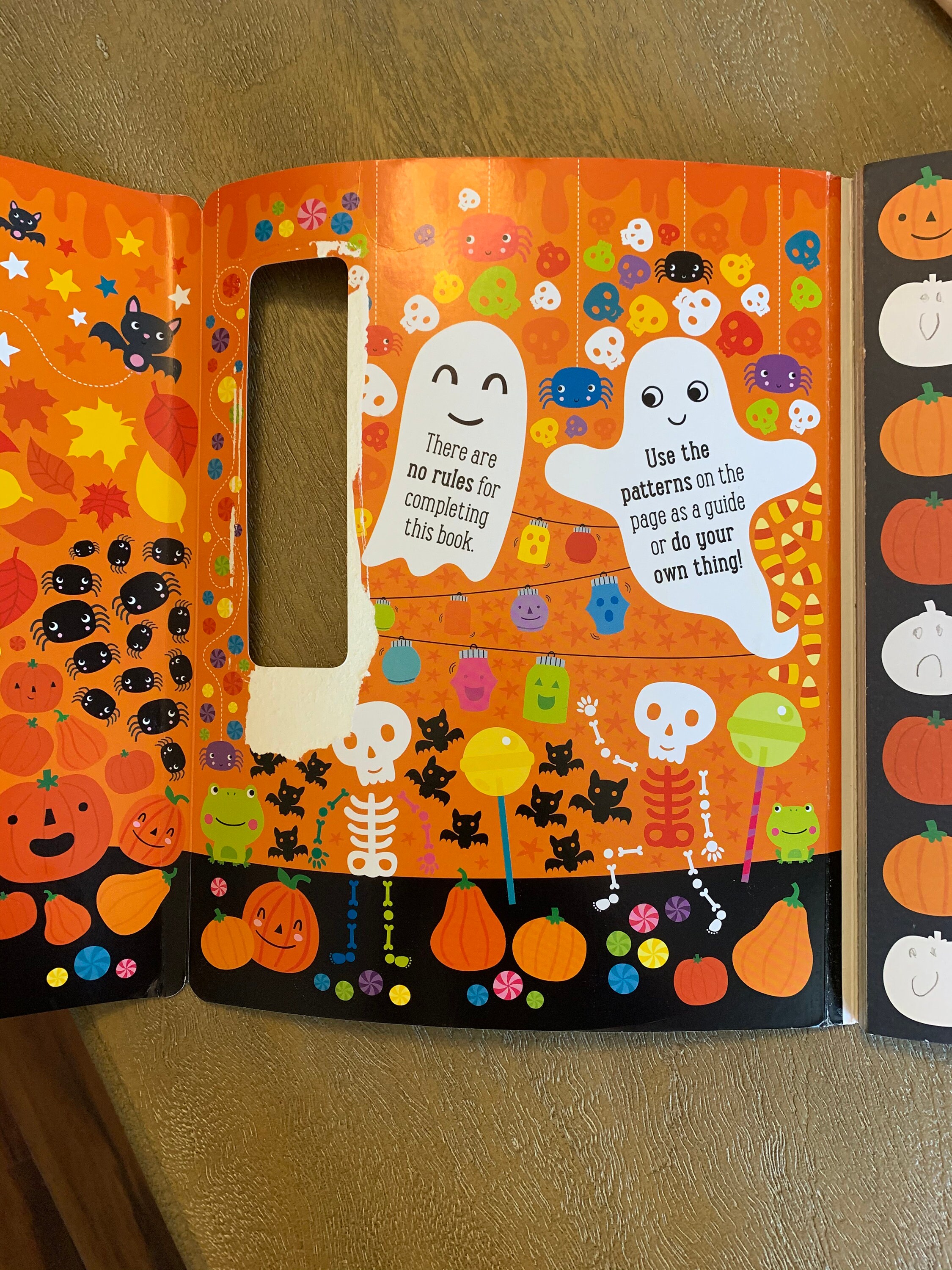 Halloween Art Book Halloween DIY Crafts Halloween Patterns Etsy
