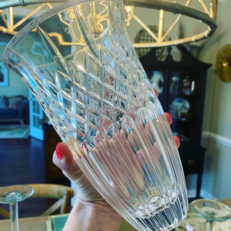 Waterford Crystal Vase Marquis by Waterford Shelton 8 Inch Etsy