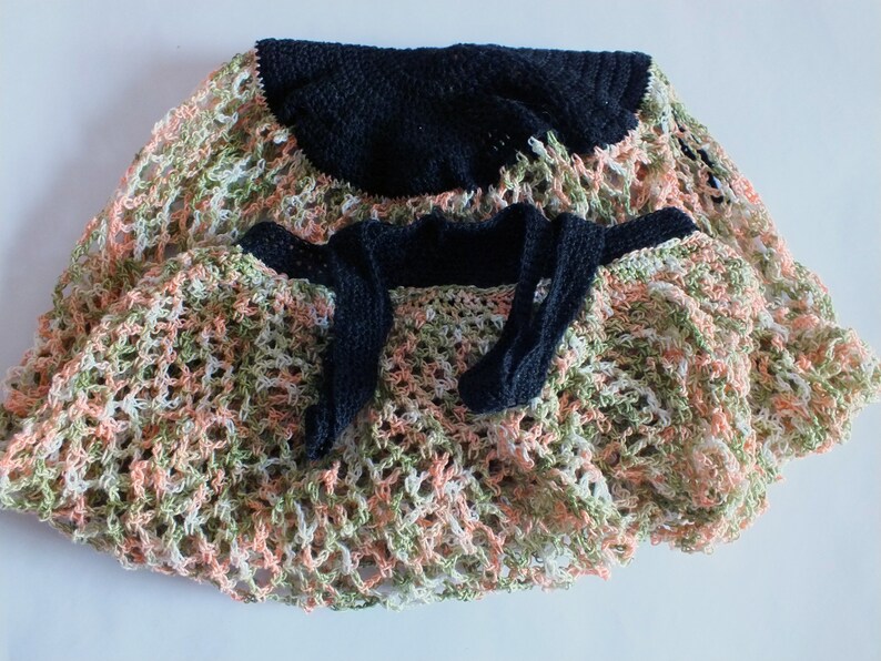 crochet carry all bag