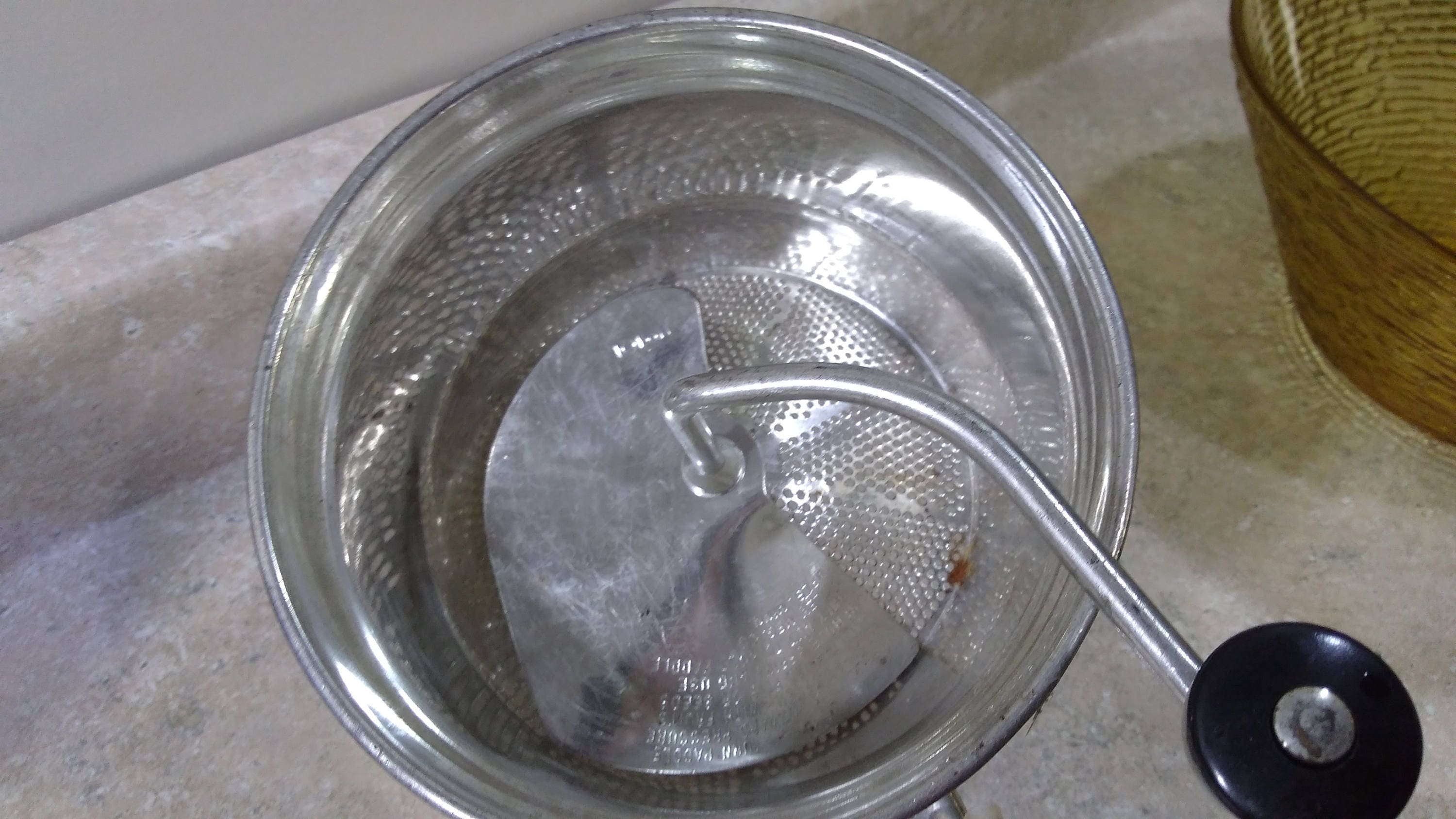 Vintage Foley Food Mill 101 Strainer Ricer Sifter Masher Grater Model