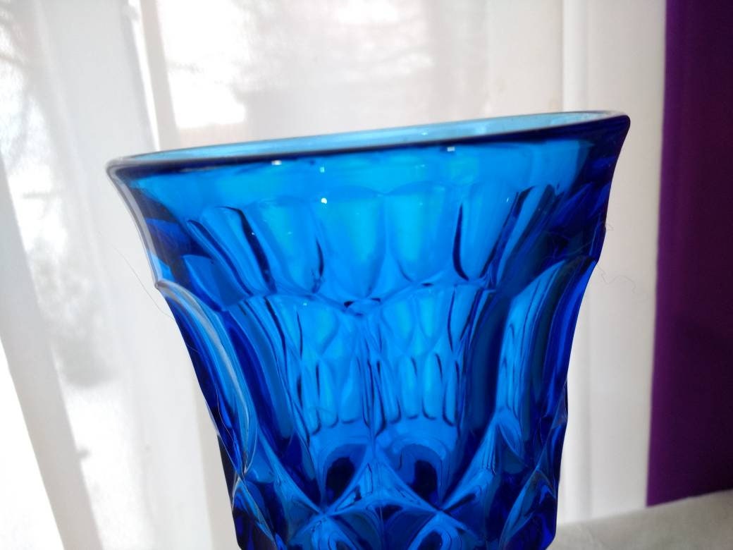 Noritake Impressions Wine Goblet Replacement Stemware Colonial Blue