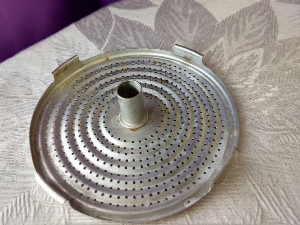 Pyrex Flameware Percolator Coffee Pot Glass Basket With Filter Flame