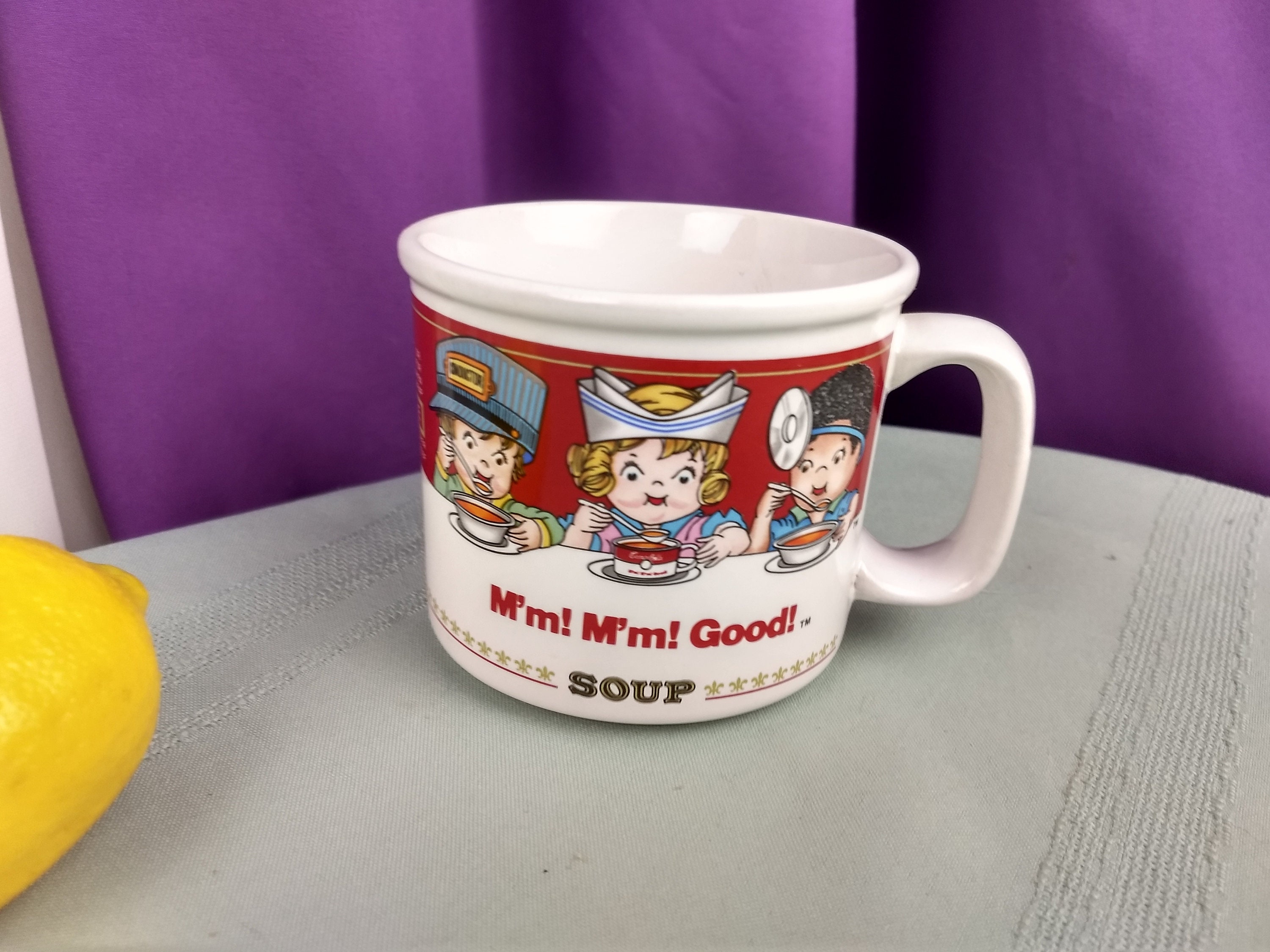 Campbell's Soup Career Mug Cup Nurse Fireman Construction Worker Train
