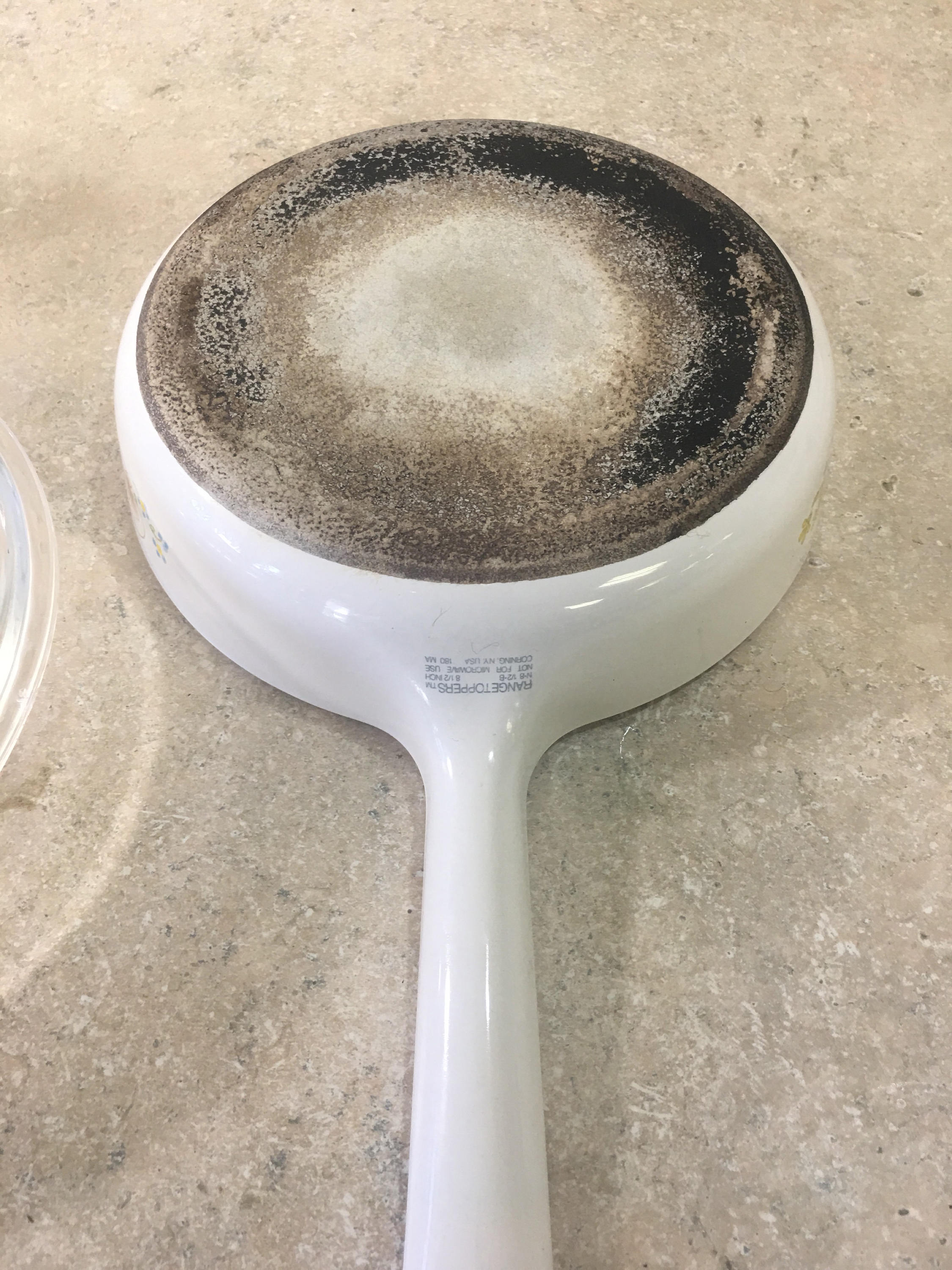 Corning Ware RangeToppers N 8 1/2 B Wildflower Poppy Aluminum Clad