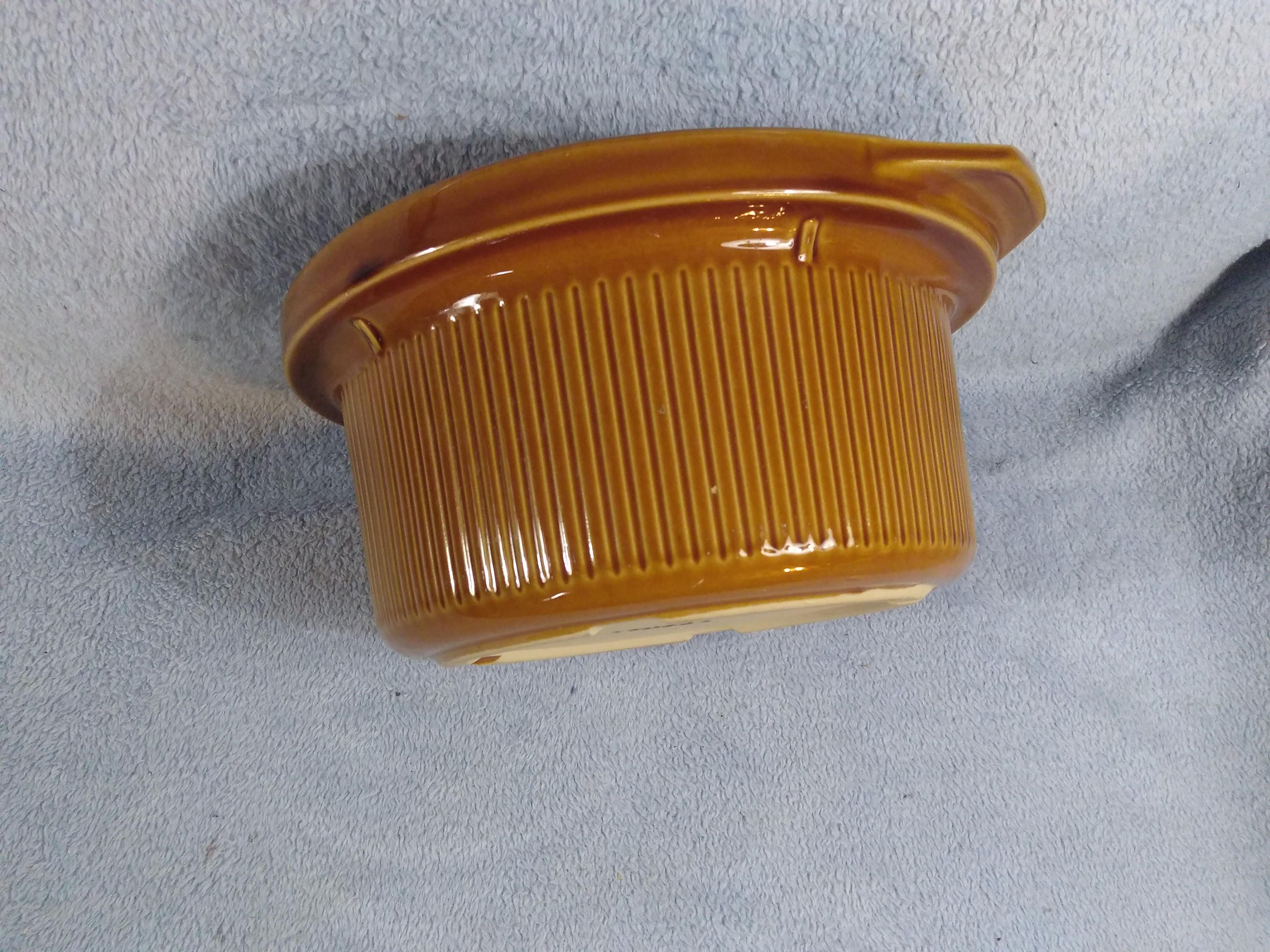 Vintage Rival Replacement Brown Ceramic Stoneware Ceramic Slow Cooker