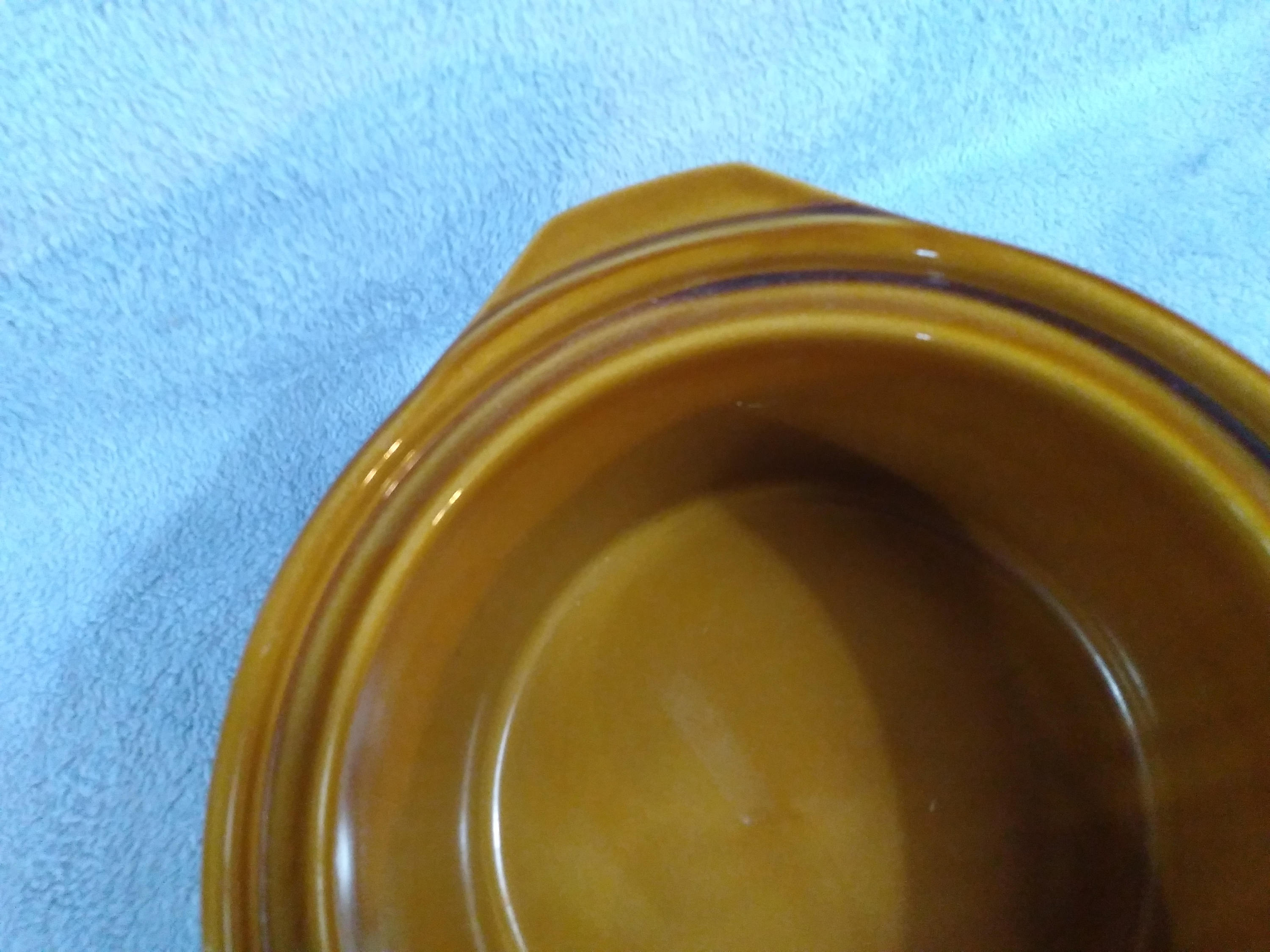 Vintage Rival Replacement Brown Ceramic Stoneware Ceramic Slow Cooker