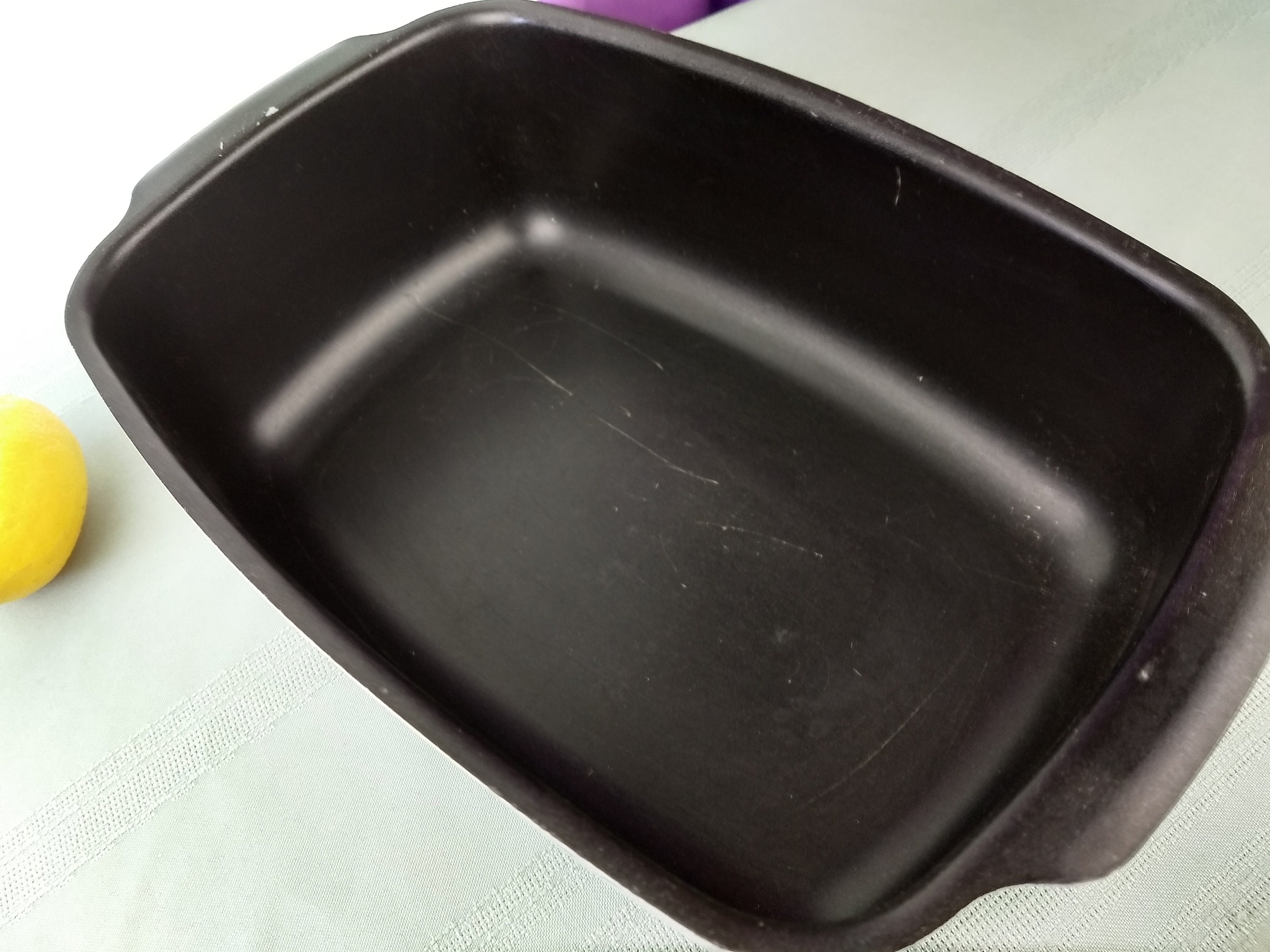 West Bend 4 Quart Teflon Coated Blue Flowers On White Replacement Pan