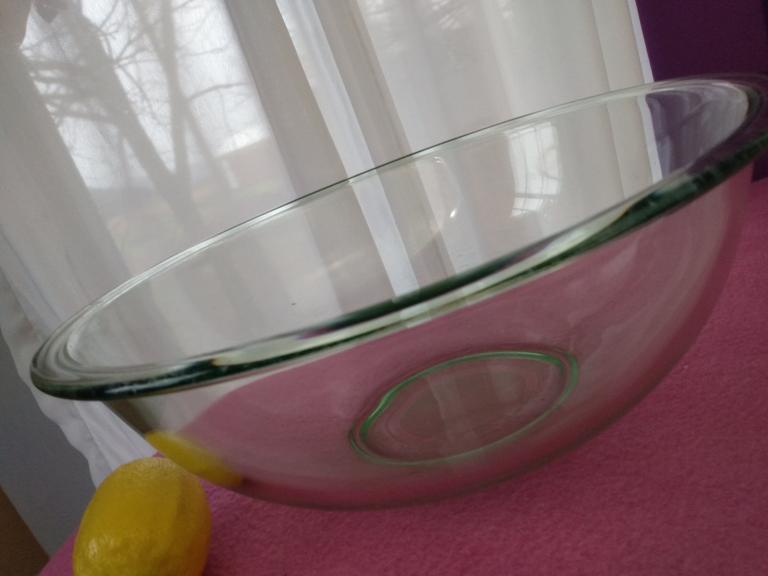 Pyrex Green Tint Clear Glass Visions Mixing Bowl 326 4 Liter Bowl