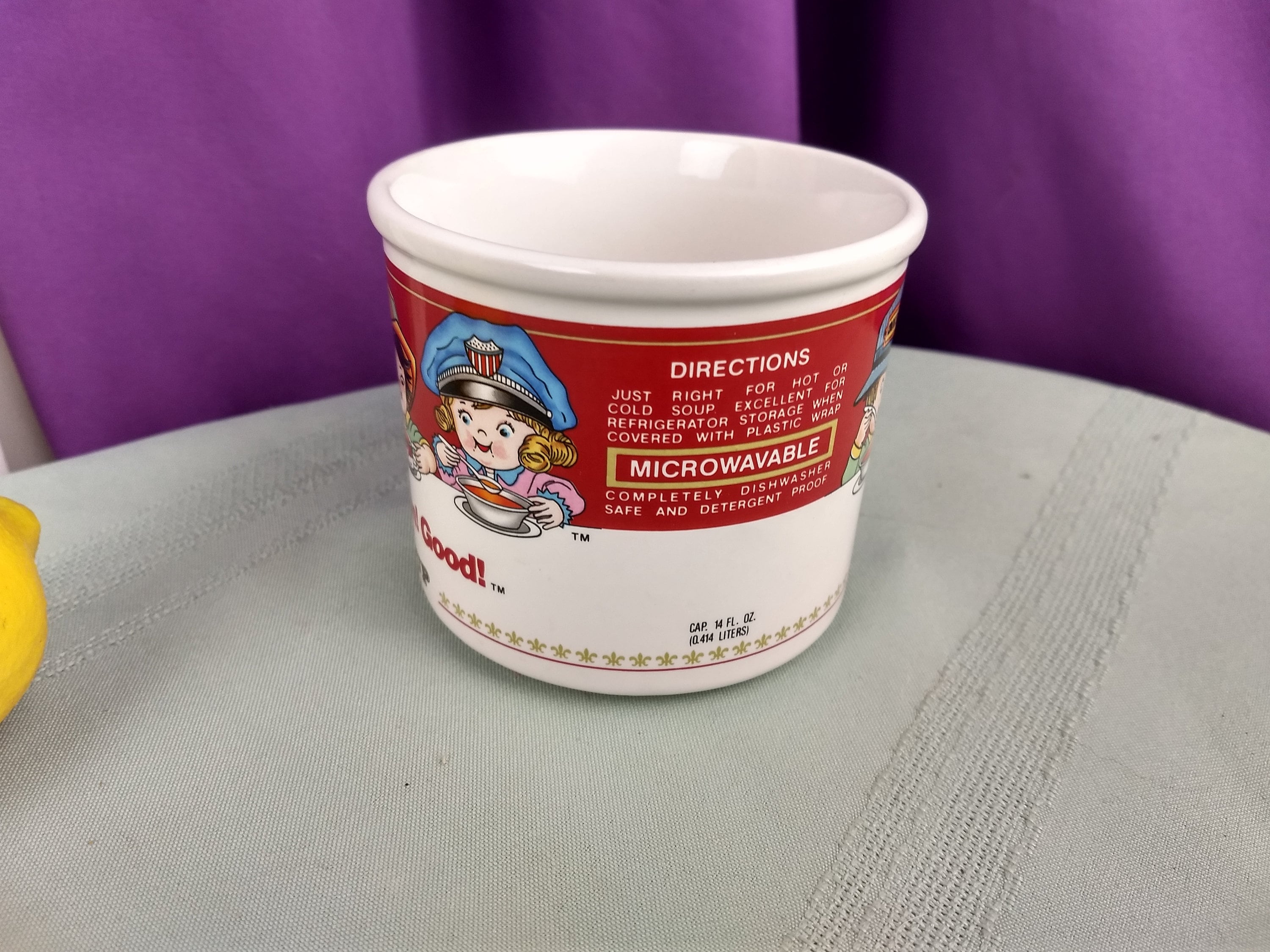 Campbell's Soup Career Mug Cup Nurse Fireman Construction Worker Train