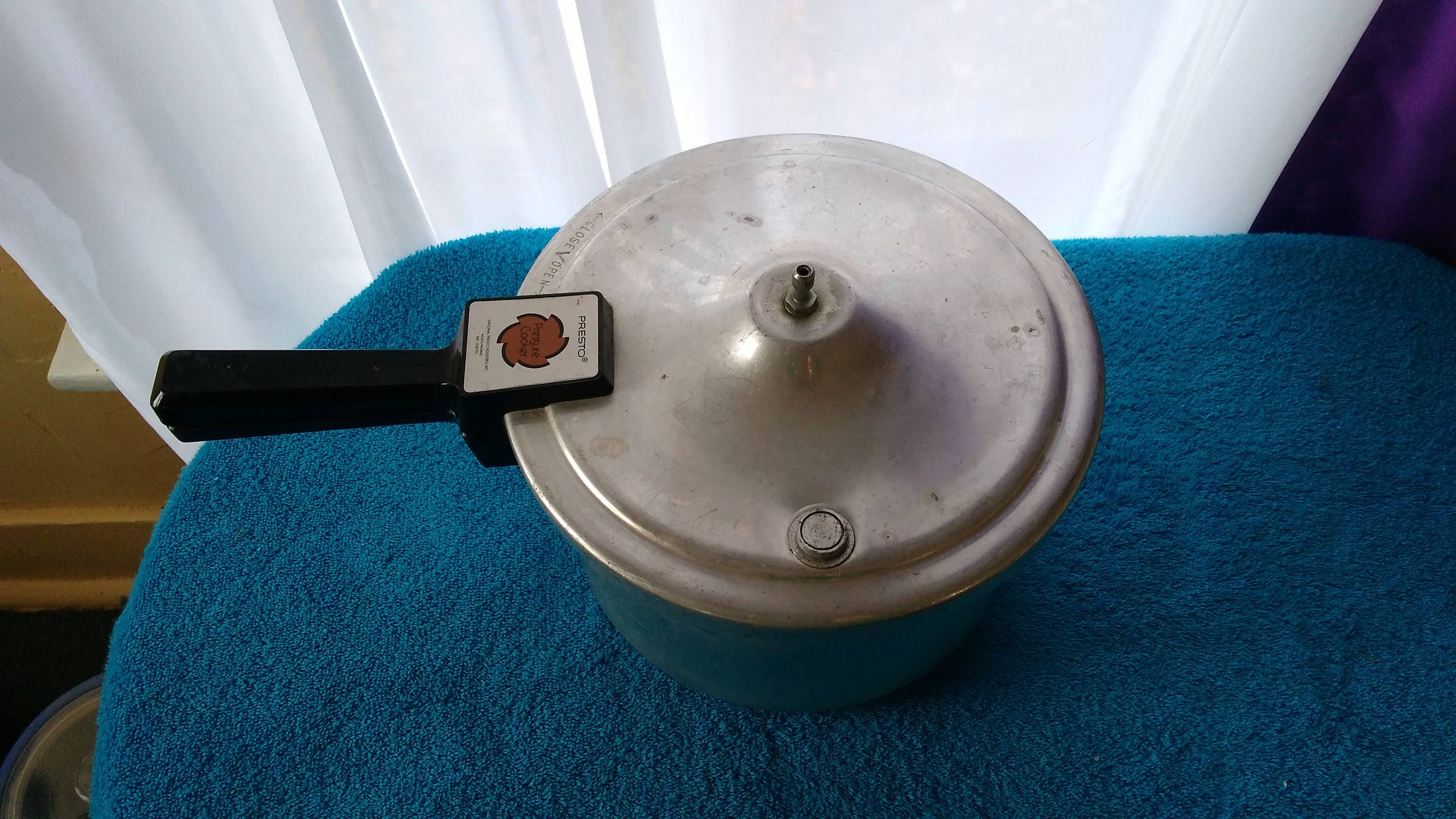 Presto Pressure Cooker Pat # 4182741 Retro Mid Century Kitchen Cookware ...