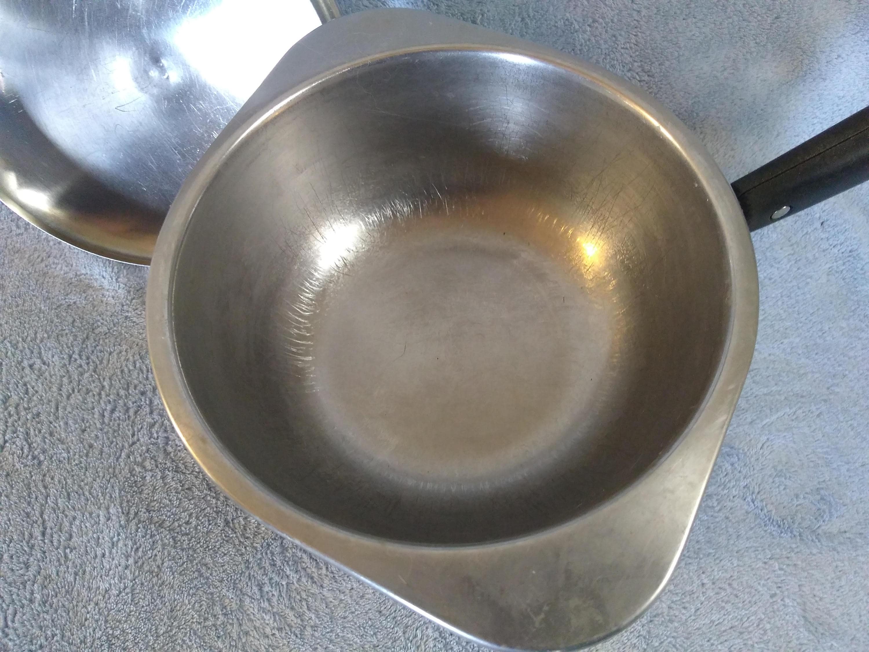 Revere Ware 1801 Stainless Steel Pot Copper Clad with Double Boiler