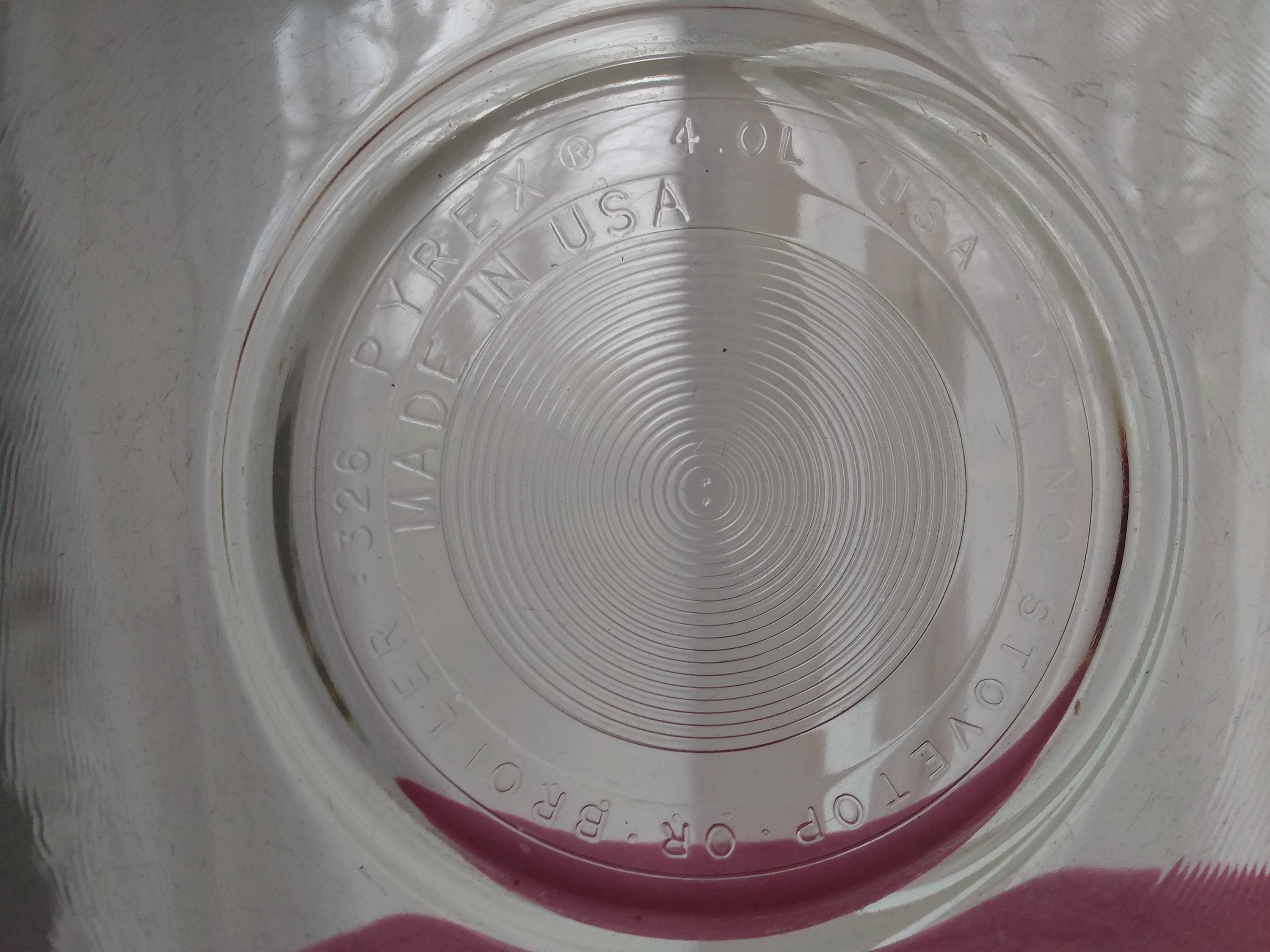 Pyrex Green Tint Clear Glass Visions Mixing Bowl 326 4 Liter Bowl