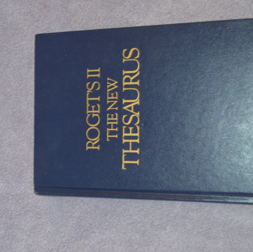 Roget's II Hardcover Thesaurus The New Thesaurus Hardcover Book C 1980