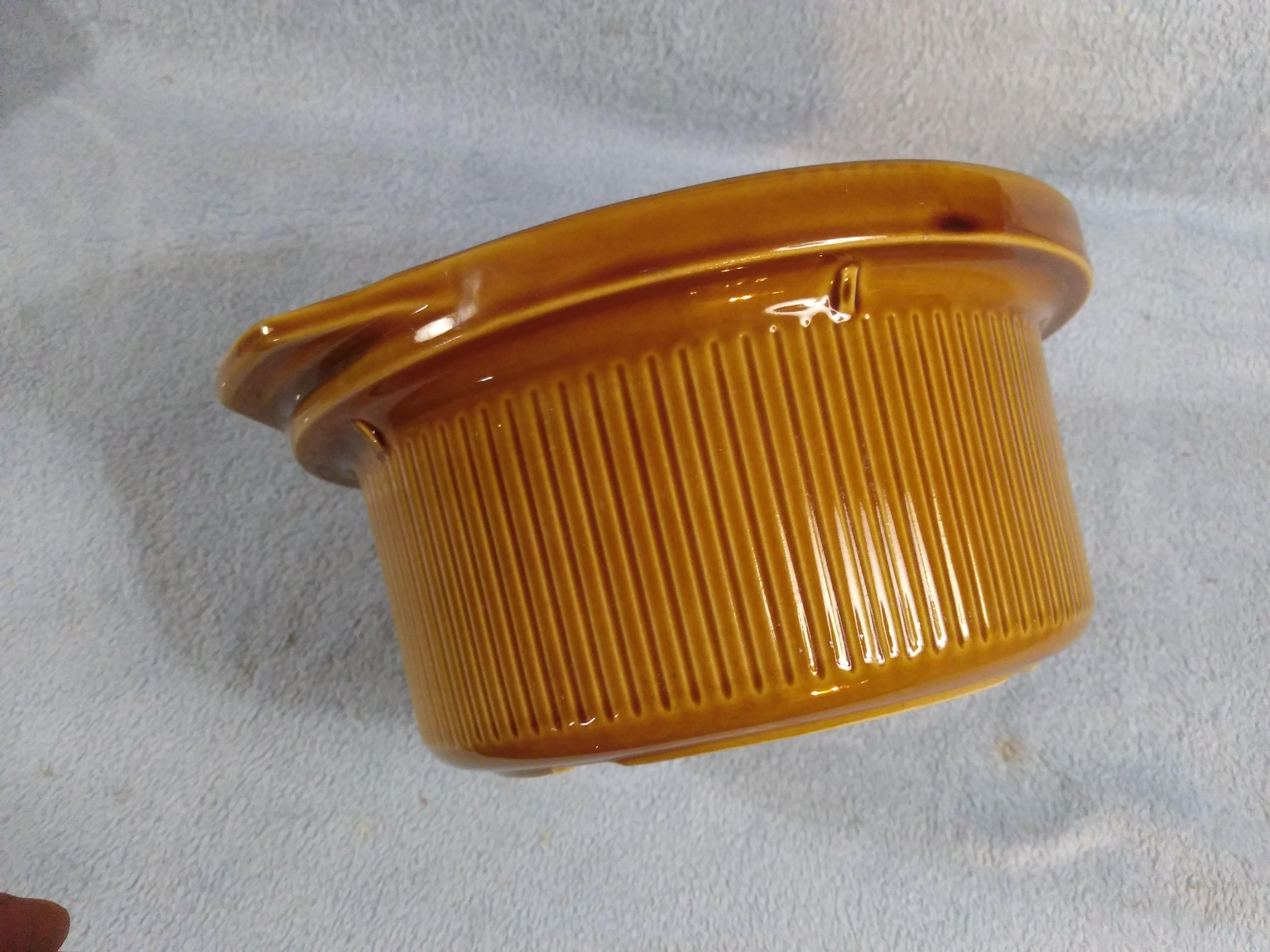 Vintage Rival Replacement Brown Ceramic Stoneware Ceramic Slow Cooker