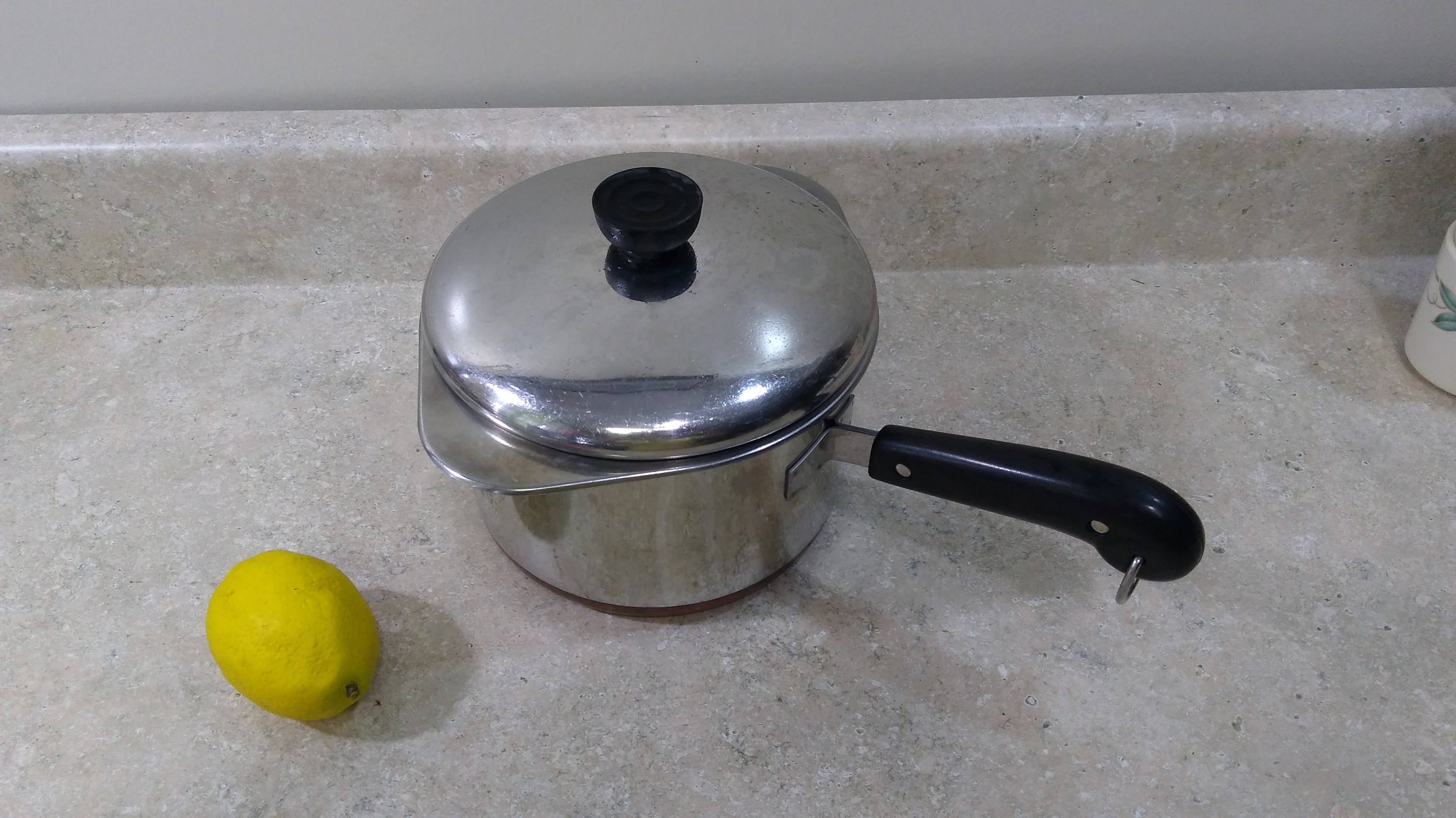 Revere Ware 1801 Stainless Steel Pot Copper Clad with Double Boiler