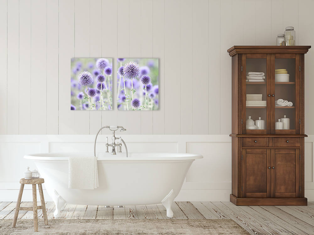Lavender Wall Art for Cottage Chic Decor Purple Flower Etsy