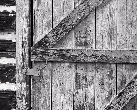 Entryway Art For Country Home Decor Black And White Rustic Etsy
