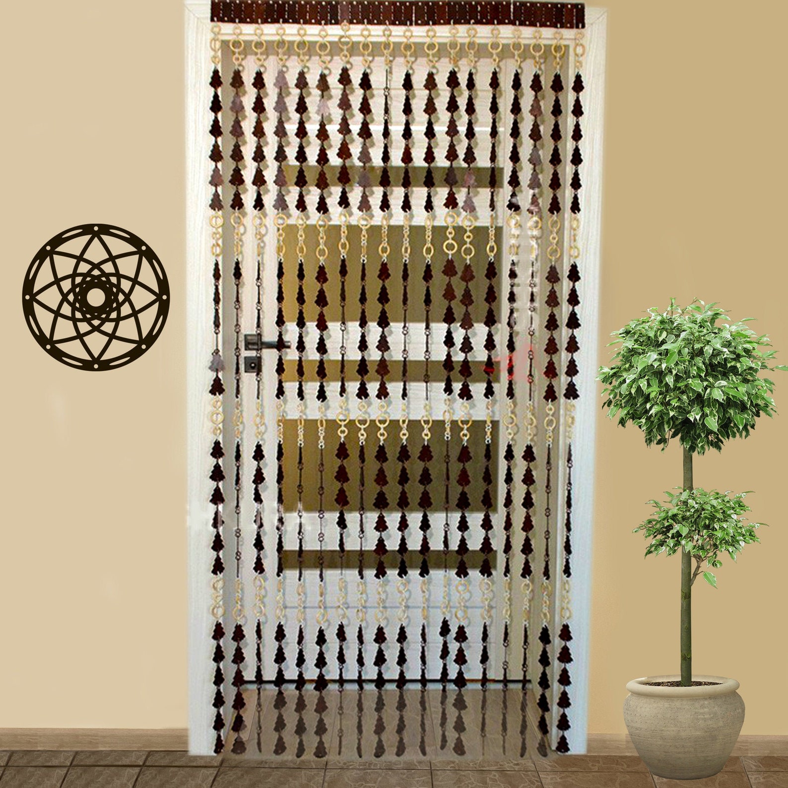 Screen Door Beads Hippie Blinds Beaded Curtain for Doorways Etsy