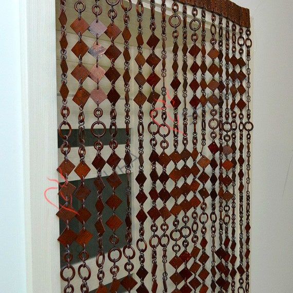 Wooden Door Curtain Wood Curtain Wood Blinds Door Beads Beaded Etsy