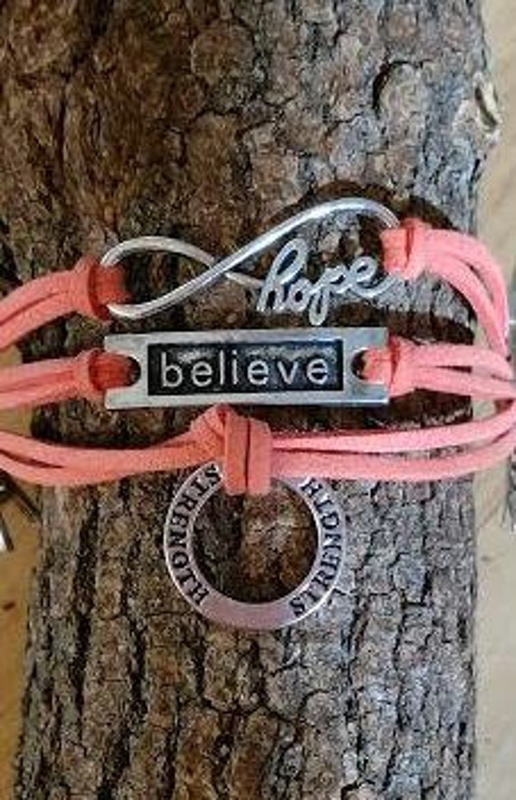 Leukemia, Kidney Cancer Awareness Bracelet