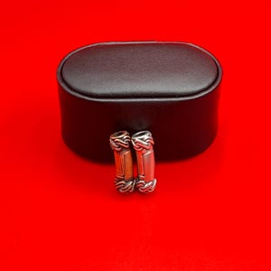 RC0036&gt;&gt;MADE IN EUROPE 4mm cord magnetic clasp, 4mm round leather cord clasp, round cord zamak clasp Qty1