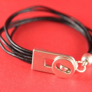 RC0153&gt;&gt;MADE in EUROPE zamak toggle clasp, 2mm round cord toggle clasp , silver toggle clasp, two parts round cord clasp (77805/05) Qty1