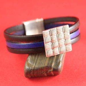 FS0155>>MADE in EUROPE zamak square slider, square woven slider, 20mm square braided slider, 20mm zamak slider (CE93PI) qty1