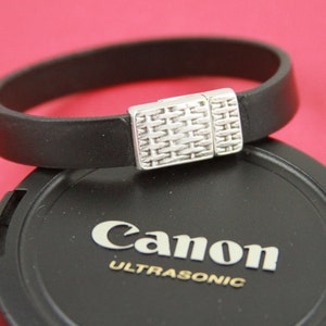 FC0037&gt;&gt;MADE in EUROPE zamak flat cord clasp, flat clasp for 10mm cord, Qty1