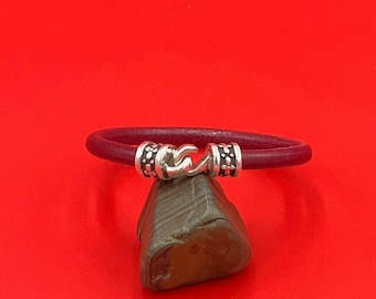 RC0195>>MADE in EUROPE zamak hook clasp, 5mm round cord clasp, 5mm cord clasp, bracelet zamak hook clasp (79810/05) Qty1