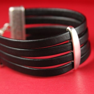 FS0579>> MADE in EUROPE 2 strand separators, bracelet component, bracelet finding, 4 strands separator, (9092) QTY2 image 2