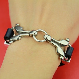 C0111>>MADE in EUROPE zamak connector, 10mm cord connector, flat 10mm leather cord connector Qty 1