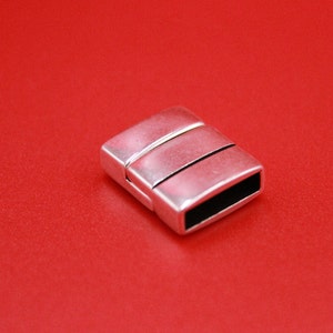 FC0379&gt;&gt;MADE in EUROPE zamak 15x4mm clasp, 15mm metal clasp, Qty1