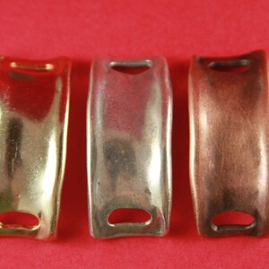 B0028&gt;&gt;MADE in EUROPE zamak half bracelet, zamak bar for bracelet, zamak connector (7411/10) Qty1