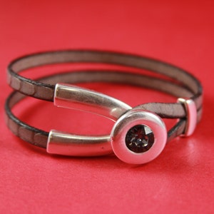 Swarovski Bracelet With Magnetic Clasp - Etsy display picture 2