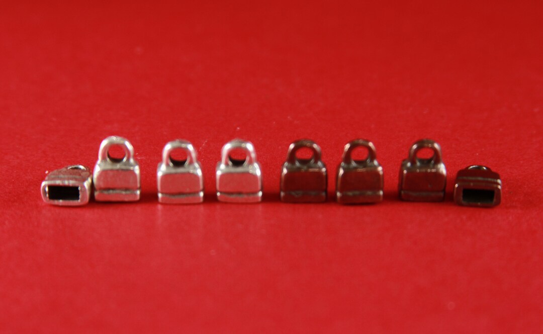 6/3 MADE IN EUROPE 4 Cord Ends Leather Cord Ends Leather Etsy