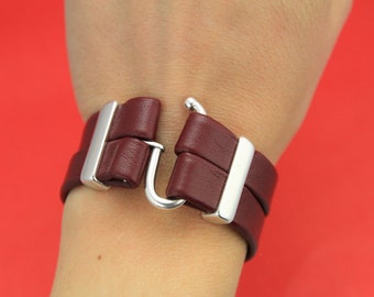 FC0304>>MADE in EUROPE zamak hook clasp set, flat 20mm cord hook clasp, (PF11645) Qty 1set