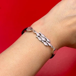 C0196>>MADE in EUROPE Zamak fish connector, 5mm flat cord fish connector, Qty1
