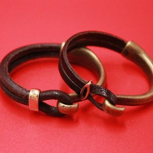 B0097&gt;&gt; zamak half bracelet with slider, zamak half bracelet for flat or round cord by choice (6720OG)