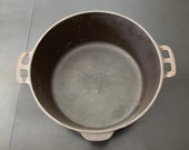 Wagner Ware Sidney Ohio Cast Iron Dutch Oven 1268 C