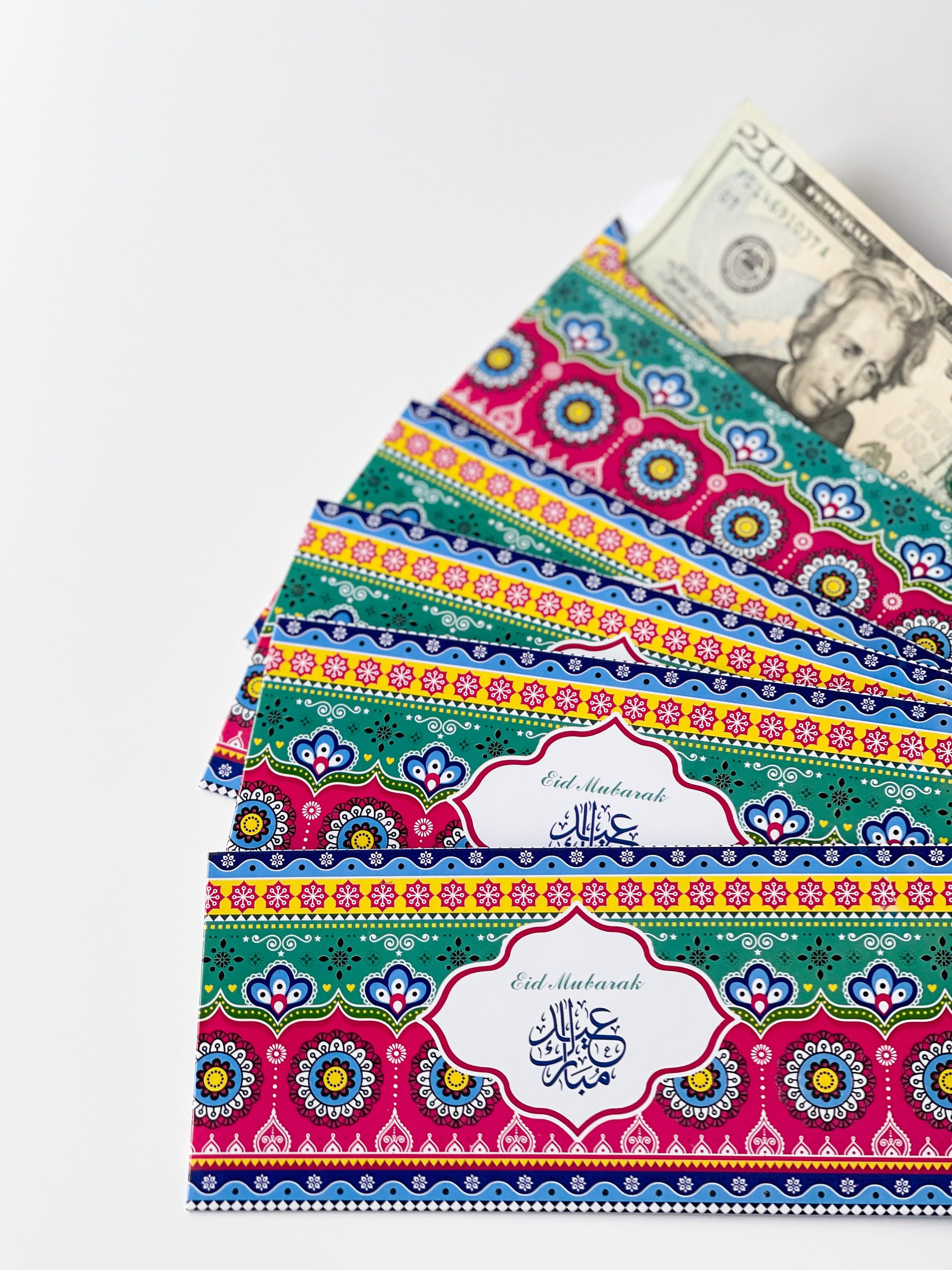 New for 2021! Pack of 10 Truck art Eid money envelopes, Eidee, Eidi, …