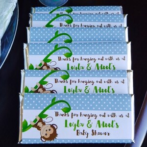 Monkey Baby Shower Decorations, Monkey Party Favors, Baby Monkey ...