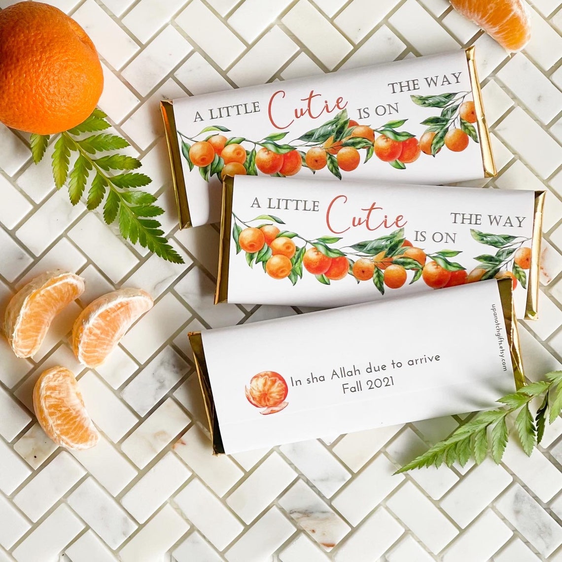 Cutie Baby Shower Favors Cutie on the Way Baby Shower Cutie Etsy