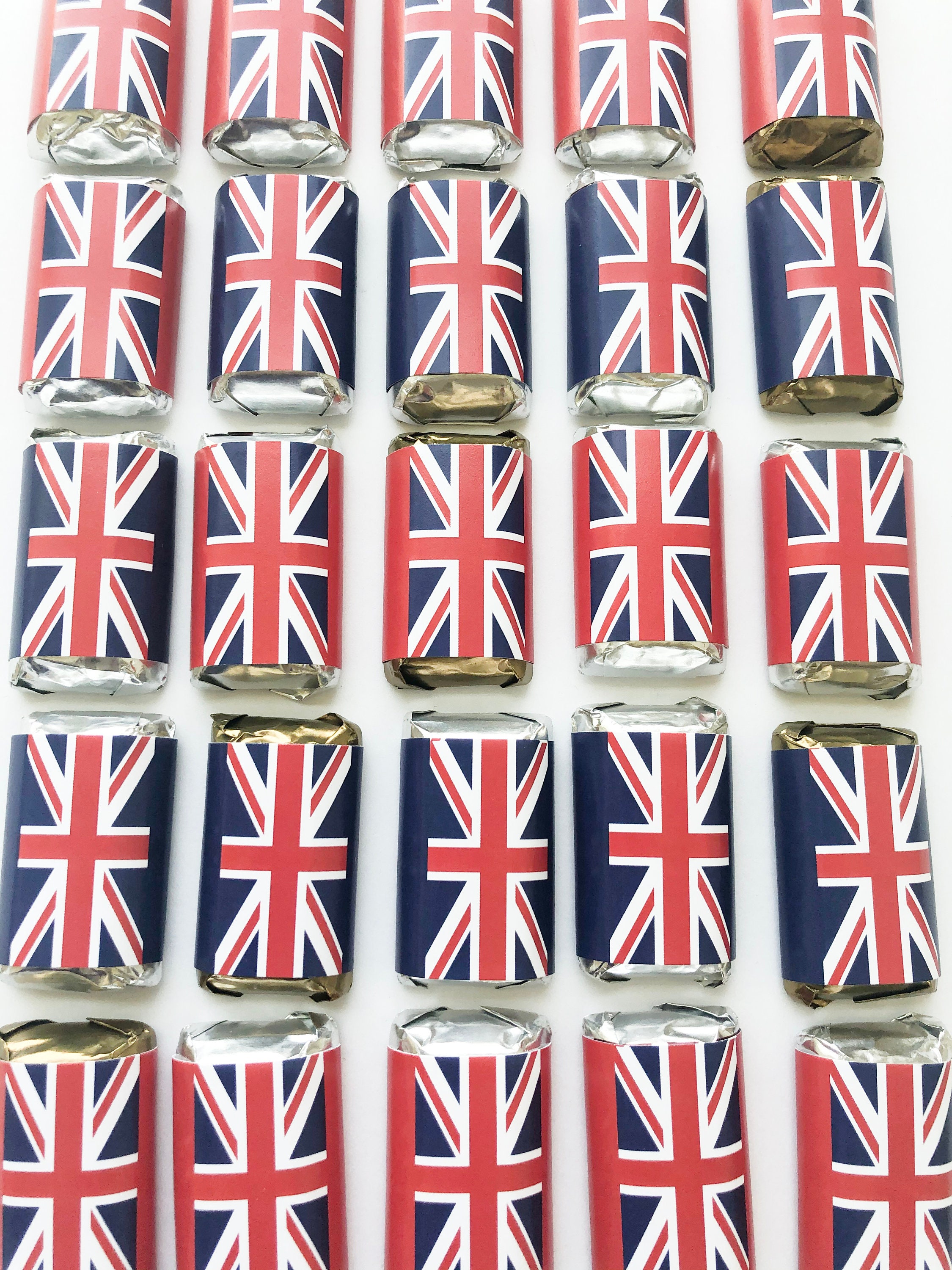 60-mini-british-party-favors-british-theme-party-english-etsy-uk