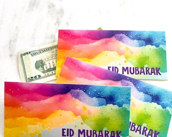 Pack of 10 Eid money envelopes, Eidee, Eidi, eid cash envelope, Eid cash gift, eid envelope