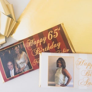 50th birthday favors, 50th birthday party, red and gold party, white and gold party, 40th birthday photo favors, 50 and fabulous image 1